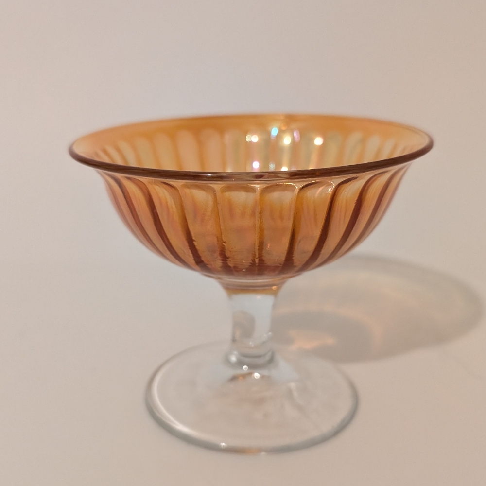 Vintage Marigold Carnival Glass
